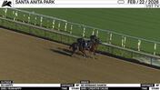 So Happy (Outside) and Mi Hermano Ramon Worked 6 Furlongs in 1:11.60 at Santa Anita Park on February 21st, 2026