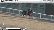 Dhitjari Worked 4 Furlongs in 47.80 at Santa Anita Park on April 19th, 2026