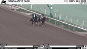 Vanta (Outside) and Bliksem Worked 5 Furlongs at Santa Anita Park on September 26th, 2026