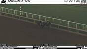 An Unnamed Horse out of the Dam Four Sugars (Outside) and an Unnamed Horse out of the Dam Gamine Worked 5 Furlongs in 1:01.20 at Santa Anita Park on October 8th, 2026