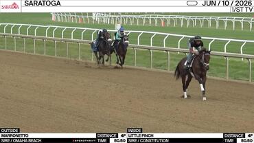 Marronetto (Outside) and Little Finch Worked 4 Furlongs in 50.50 at Saratoga on June 10th, 2026