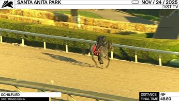Schilflied Worked 4 Furlongs in 48.60 at Santa Anita Park on November 24th, 2025