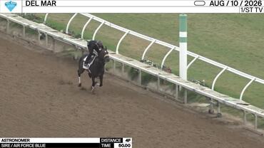 Astronomer Worked 4 Furlongs in 50.00 at Del Mar on August 10th, 2026
