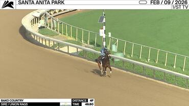 Bako Country Worked 4 Furlongs in 49.80 at Santa Anita Park on February 9th, 2026