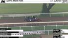 Sugar Fish (Yellow Cap) and Mi Hermano Ramon Worked at Santa Anita Park on June 7th, 2025