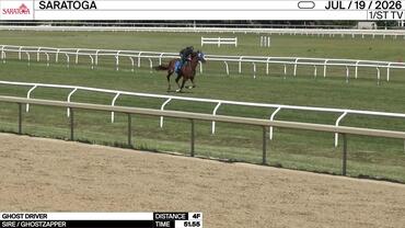 Ghost Driver Worked 4 Furlongs in 51.55 at Saratoga on July 19th, 2026