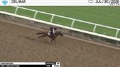 Easy Motion Worked 2 Furlongs in 24.60 at Del Mar on July 30th, 2026