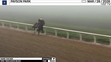 Raise the Bar Worked 4 Furlongs in 50.00 at Payson Park on March 28th, 2026