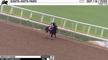 Miss Kitty Boom Worked 4 Furlongs in 47.60 at Santa Anita Park on September 14th, 2026