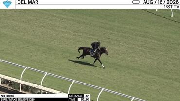 Nitti Worked 4 Furlongs in 52.20 at Del Mar on August 16th, 2026