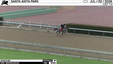 Schilflied Worked 4 Furlongs in 50.80 at Santa Anita Park on July 2nd, 2026