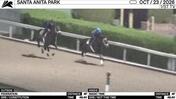 Federation (Outside) and Magic Time Worked 4 Furlongs in 49.40 at Santa Anita Park on October 23rd, 2026