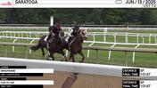 Mindframe (Outside) and Fun to Tap Worked 5 Furlongs in 1:01.67 at Saratoga on June 13th, 2025