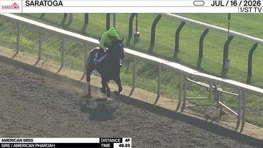 American Miss Worked 4 Furlongs in 49.33 at Saratoga on July 16th, 2026