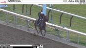 Senza Parole Worked 4 Furlongs in 49.33 at Saratoga on July 3rd, 2026