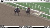 Poki Loki (Outside) and Thirsty Elusive Worked 4 Furlongs in 51.20 at Santa Anita Park on April 25th, 2026