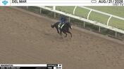 Imagination Worked 3 Furlongs in 36.00 at Del Mar on August 21st, 2026