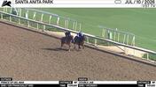 Prince of Del Mar (Outside) and Double Jab Worked 5 Furlongs at Santa Anita Park on July 10th, 2026
