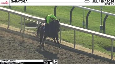 Gracie's Delight Worked 4 Furlongs in 48.27 at Saratoga on July 16th, 2026