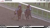 How's Al Today (Chestnut) and Takahama Worked 4 Furlongs at Saratoga on July 9th, 2026