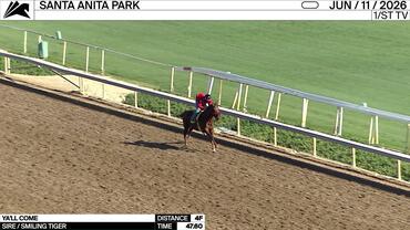 Ya'll Come Worked 4 Furlongs in 47.60 at Santa Anita Park on June 11th, 2026