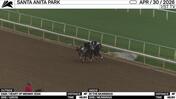 An Unnamed Horse out of the Dam Heart of Midway (Outside) and In the Munnings Worked 4 Furlongs in 48.60 at Santa Anita Park on April 30th, 2026