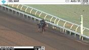 Grand Slam Smile Worked 5 Furlongs in 1:01.80 at Del Mar on August 1st, 2026