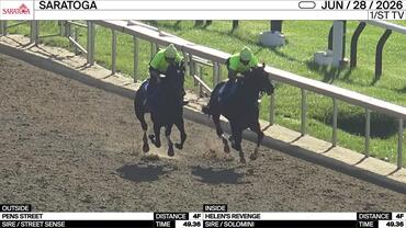 Pens Street (Outside) and Helen's Revenge Worked 4 Furlongs in 49.36 at Saratoga on June 28th, 2026