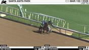 Pecos River (Outside) and Flying Drummer Worked 5 Furlongs in 1:00.80 at Santa Anita Park on March 2nd, 2026