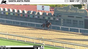 Eva Lea Worked 4 Furlongs in 48.00 at Santa Anita Park on May 7th, 2026