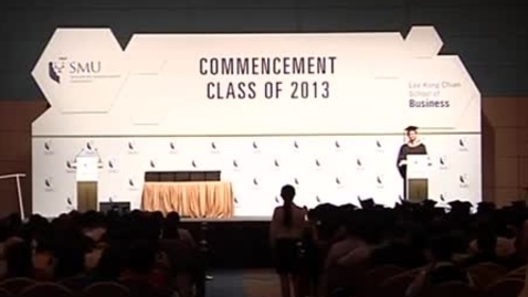 Thumbnail for SMU Commencement 2013 Lee Kong Chian School of Business