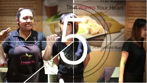 Thumbnail for Service staff from LoavesMe, a cafe on the SMU campus