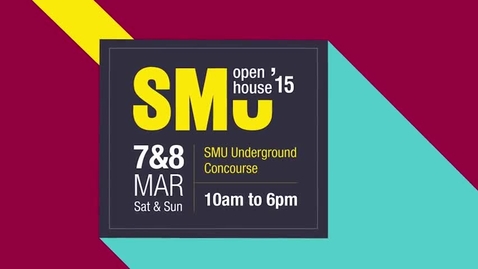 Thumbnail for SMU Open House 2015 So, what did our visitors think