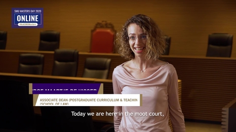 Thumbnail for Law - Information Session - Prof Maartje De Visser