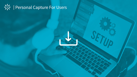Thumbnail for How to Install the Kaltura Capture Application