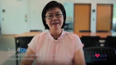 Tang Ai Chee Senior Associate Director It Governance Mediacast Singapore Management University