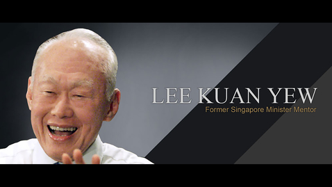 Thumbnail for entry Speaker: Mr Lee Kuan Yew (5 Feb 2002)