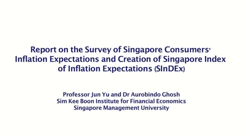 Thumbnail for entry Master Card Singapore Index of Inflation Expectations (SInDEx) (Part 2)