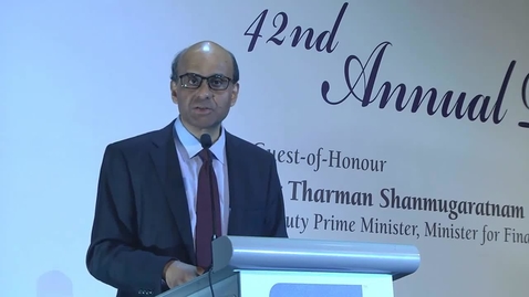 Thumbnail for entry DPM Tharman Shanmugaratnam announcing the launch of AFLP at the ABS Dinner