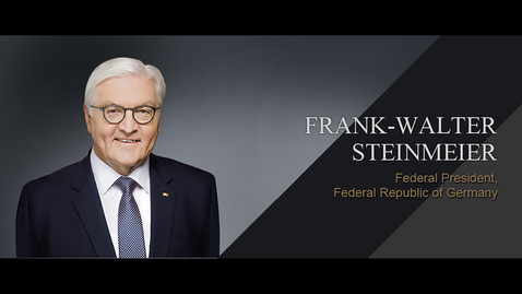 Thumbnail for Speaker: Frank-Walter Steinemeier (2 Nov 2017)