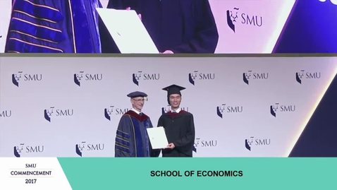 Thumbnail for entry SMU Commencement 2017 - School of Economics Undergraduate Ceremony