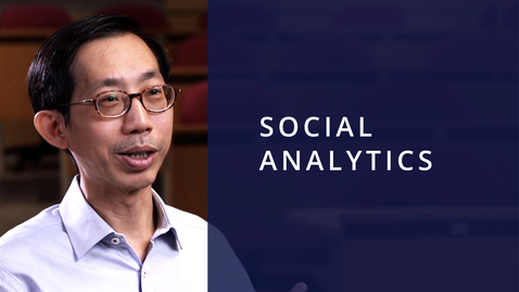 Thumbnail for entry Social Analytics