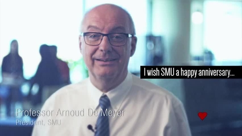 Thumbnail for entry Professor Arnoud De Meyer, SMU President