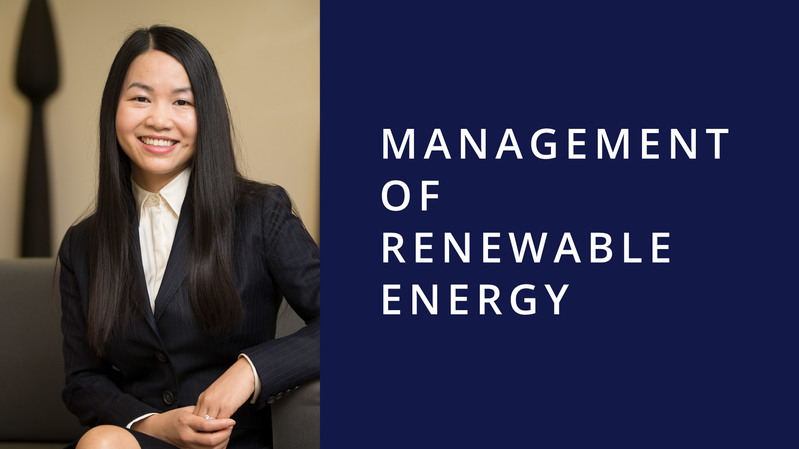 Management of Renewable Energy