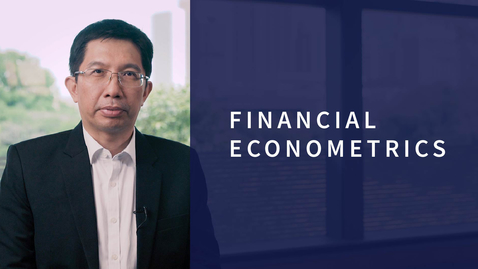 Thumbnail for entry Financial Econometrics