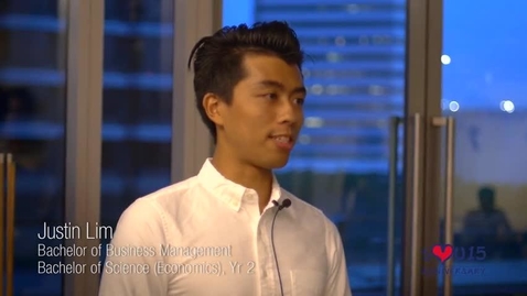 Thumbnail for Undergraduate Justin Lim