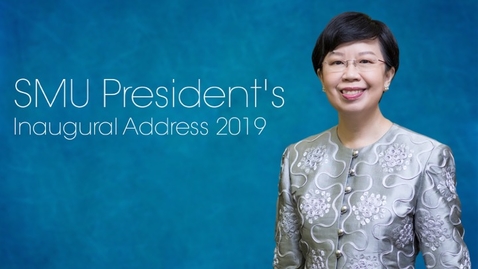 Thumbnail for entry SMU President's Inaugural Address 2019