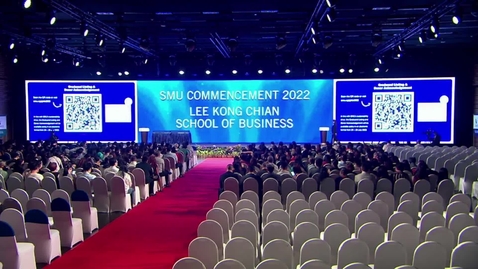 Thumbnail for entry SMU Lee Kong Chian School of Business Postgraduate Ceremony 1