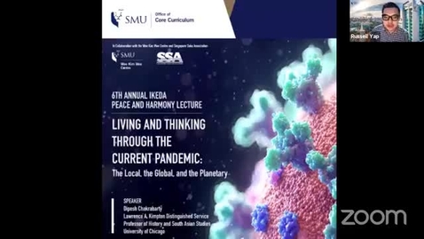 Thumbnail for Living and Thinking Through the Current Pandemic: The Local, the Global, and the Planetary