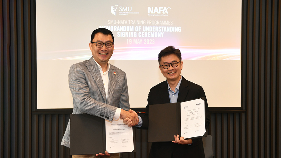 SMU Academy and NAFA to jointly offer new Advanced Certificate Programmes in Arts Management and Design Literacy for Marketing